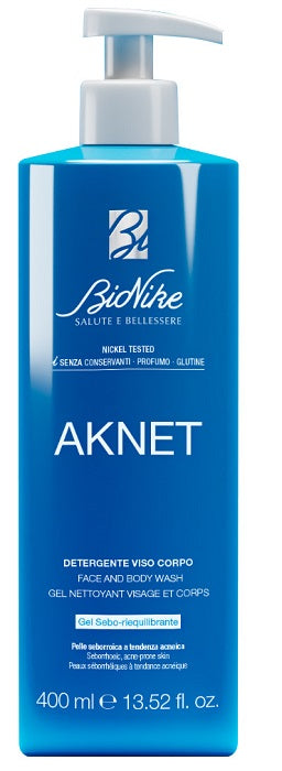 BioNike Aknet Detergente Viso-Corpo 400 ml