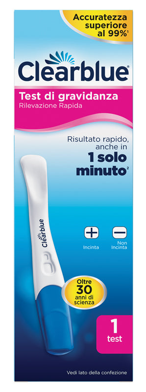 Clearblue Test di Gravidanza Rilevazione Rapida 1 Pezzo