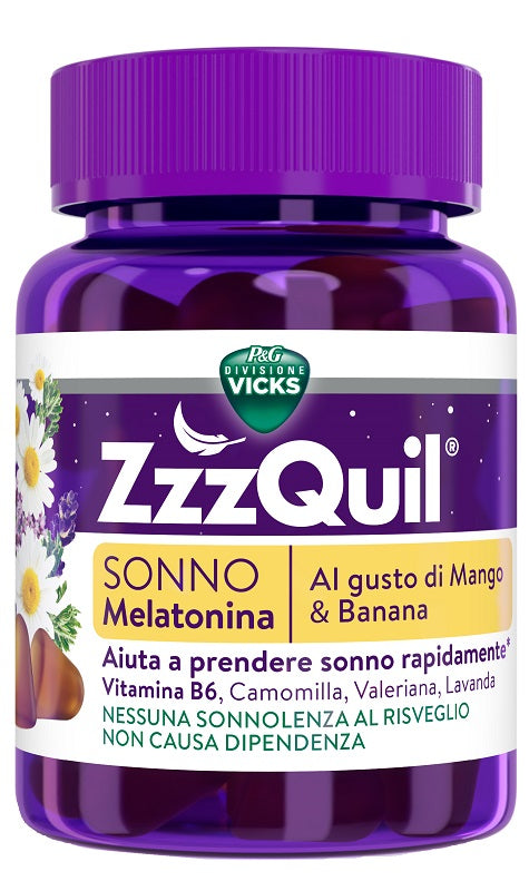 ZzzQuil Sonno Mango Banana 30 Pastiglie