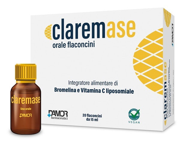 Claremase Orale 20 Flaconcini 15 ml