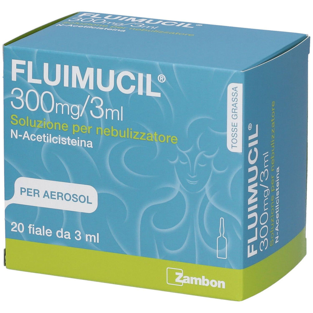 Zambon Fluimucil Nebul 20 Fiale 300 mg/3 ml