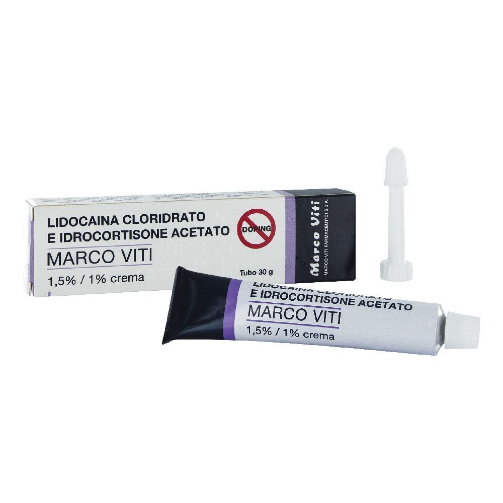 Marco Viti Lidocaina Idrocort Crema Rettale 30 g