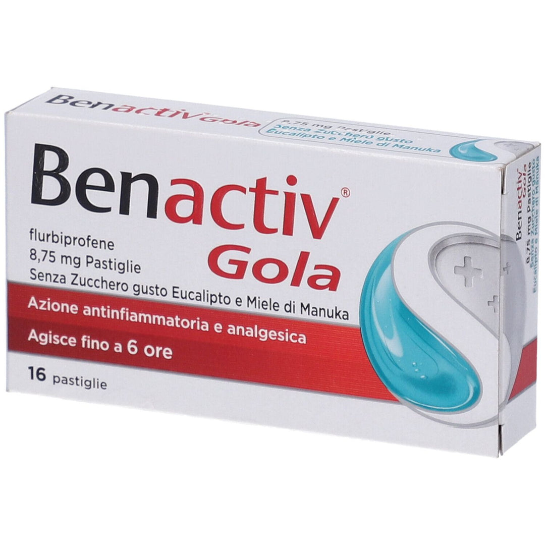 Benactiv Gola 16 Pastiglie Eucalipto e Miele