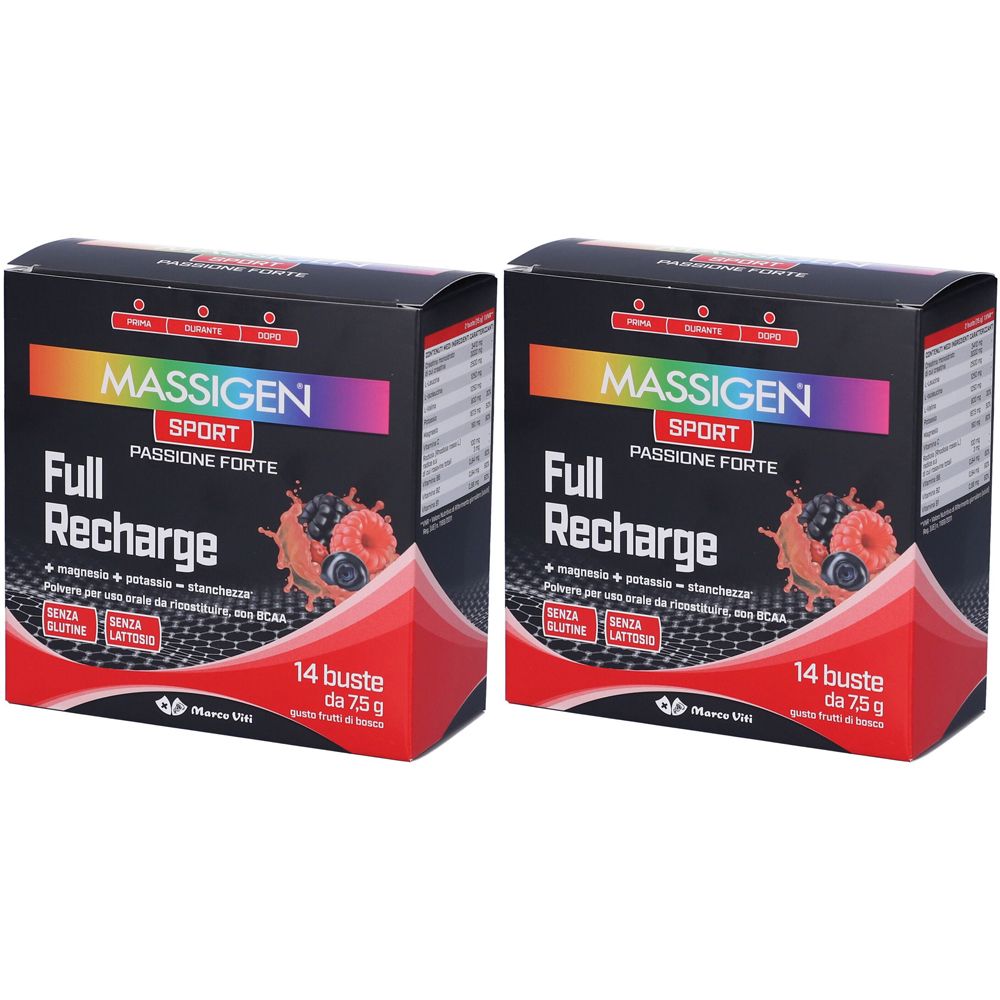 Massigen Sport Full Recharge 14 Bustine