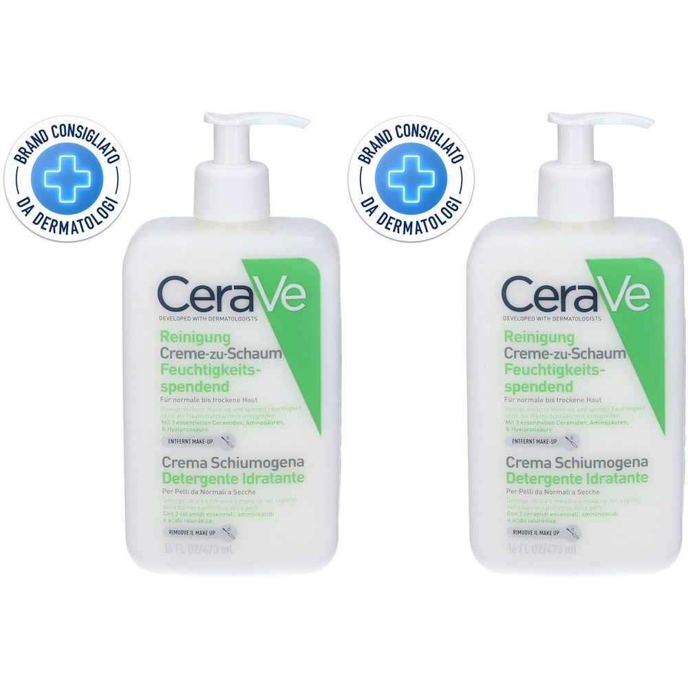 Cleansing Cream to Foam CeraVe 473 ml