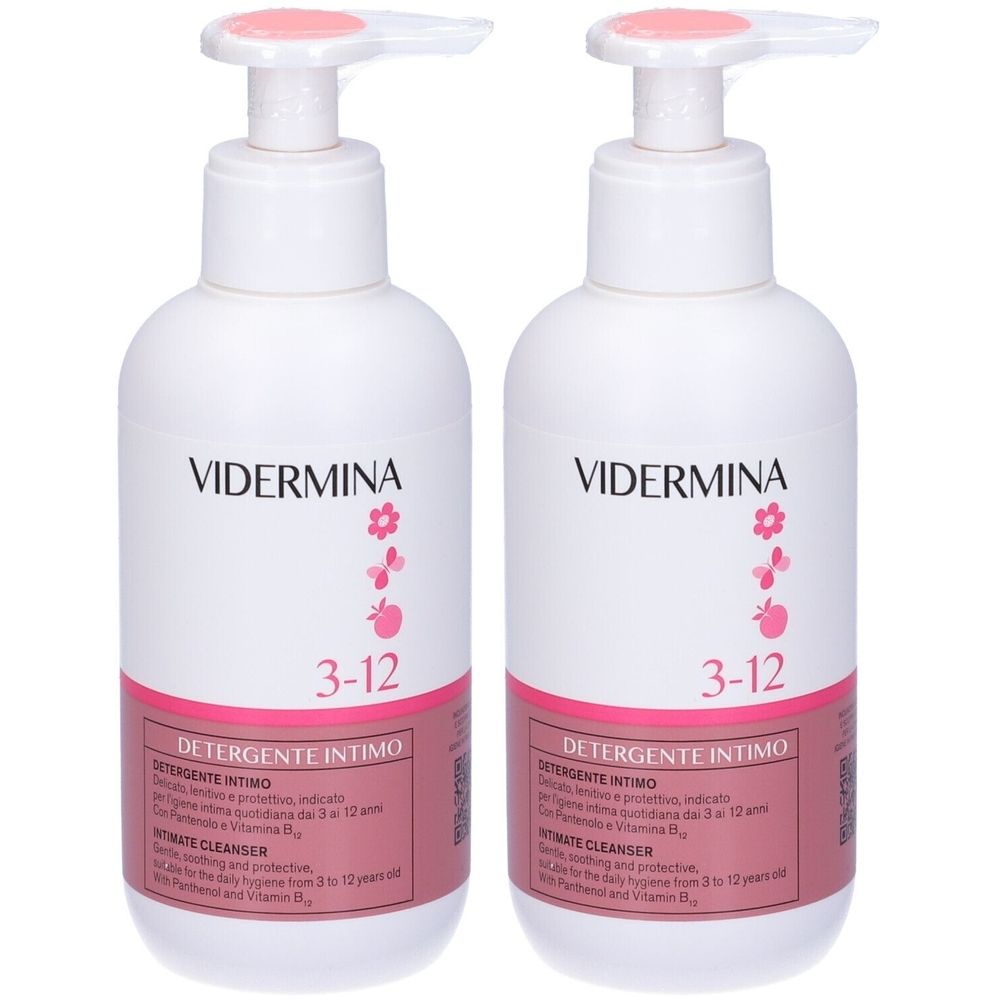 Vidermina 3-12 Detergente Intimo 250 ml