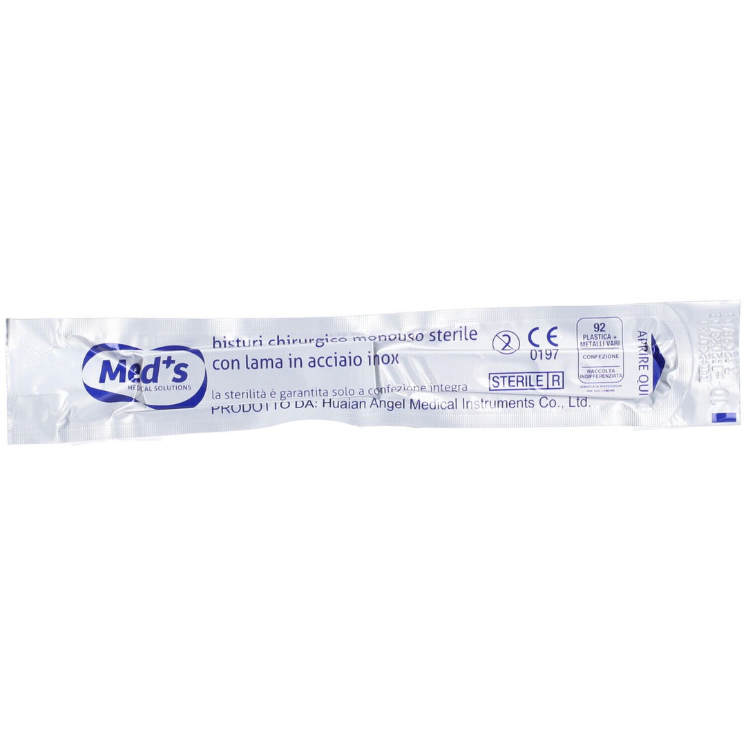 Bisturi Monouso Sterile Figura 10 - 10 Pezzi