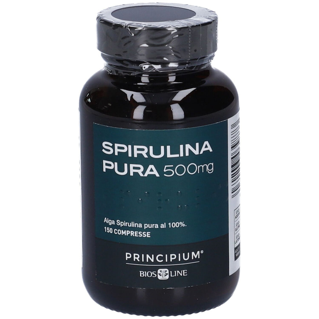 Principium Spirulina Pura 150 Compresse 0,5 g