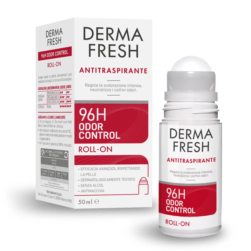 Dermafresh 96h Odor Control Roll On 50 ml