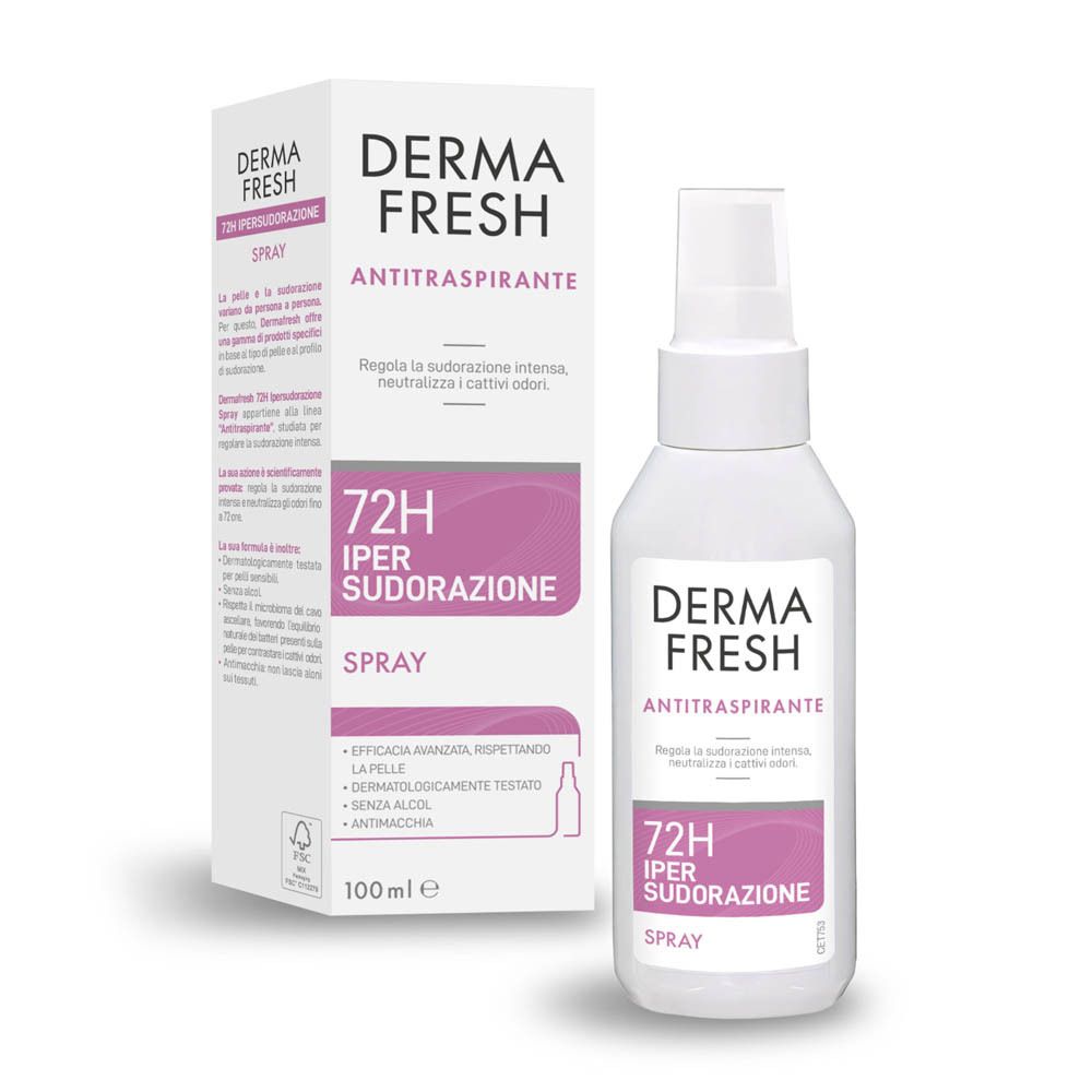 Dermafresh 72h Ipersudorazione Spray 100 ml