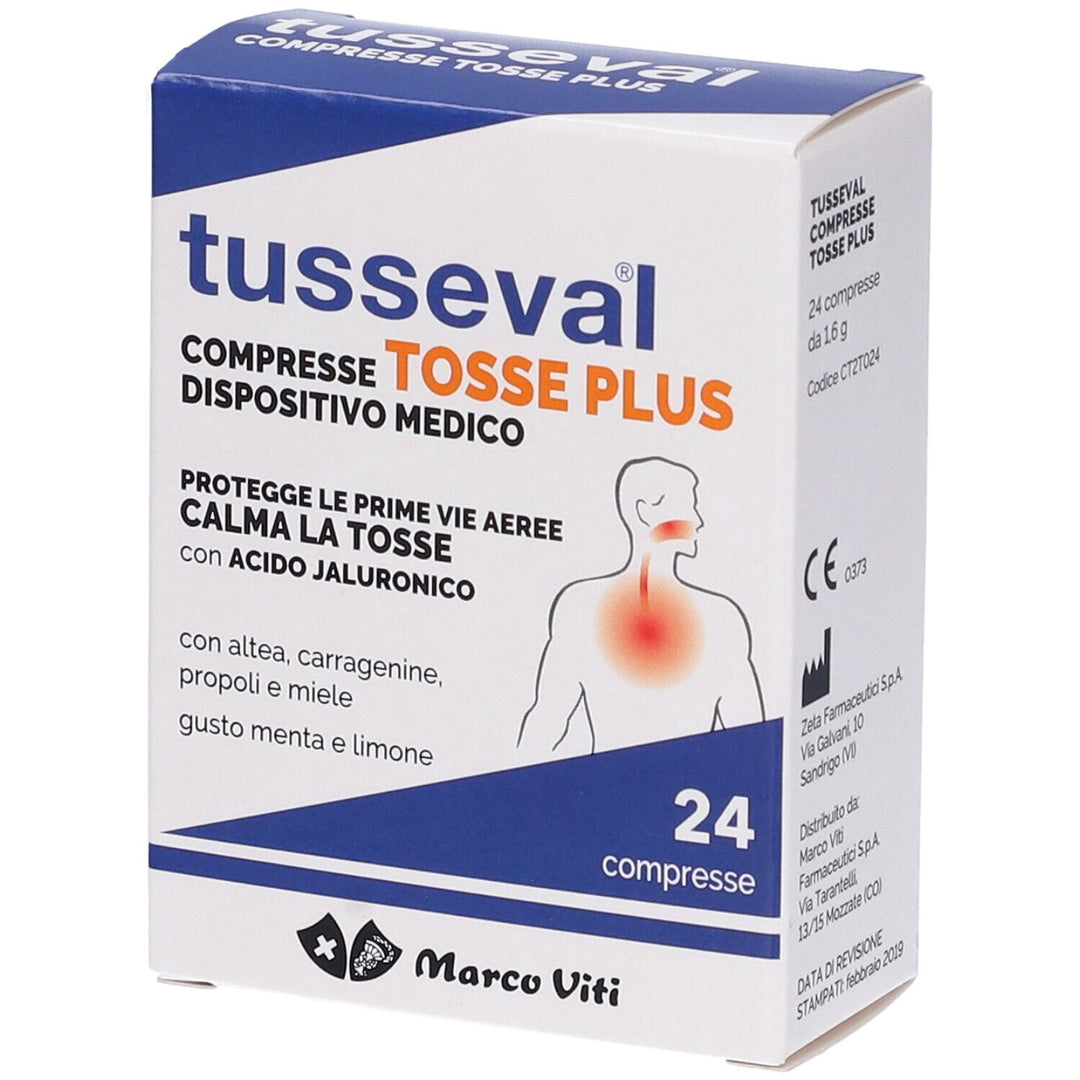 Tusseval Tosse Plus 24 Compresse
