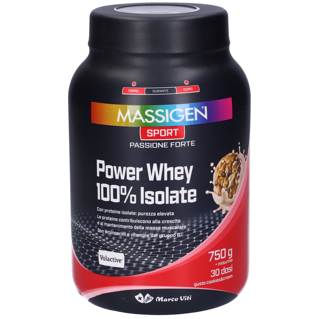 Massigen Sport Power Whey Isolate Cookies 750 g