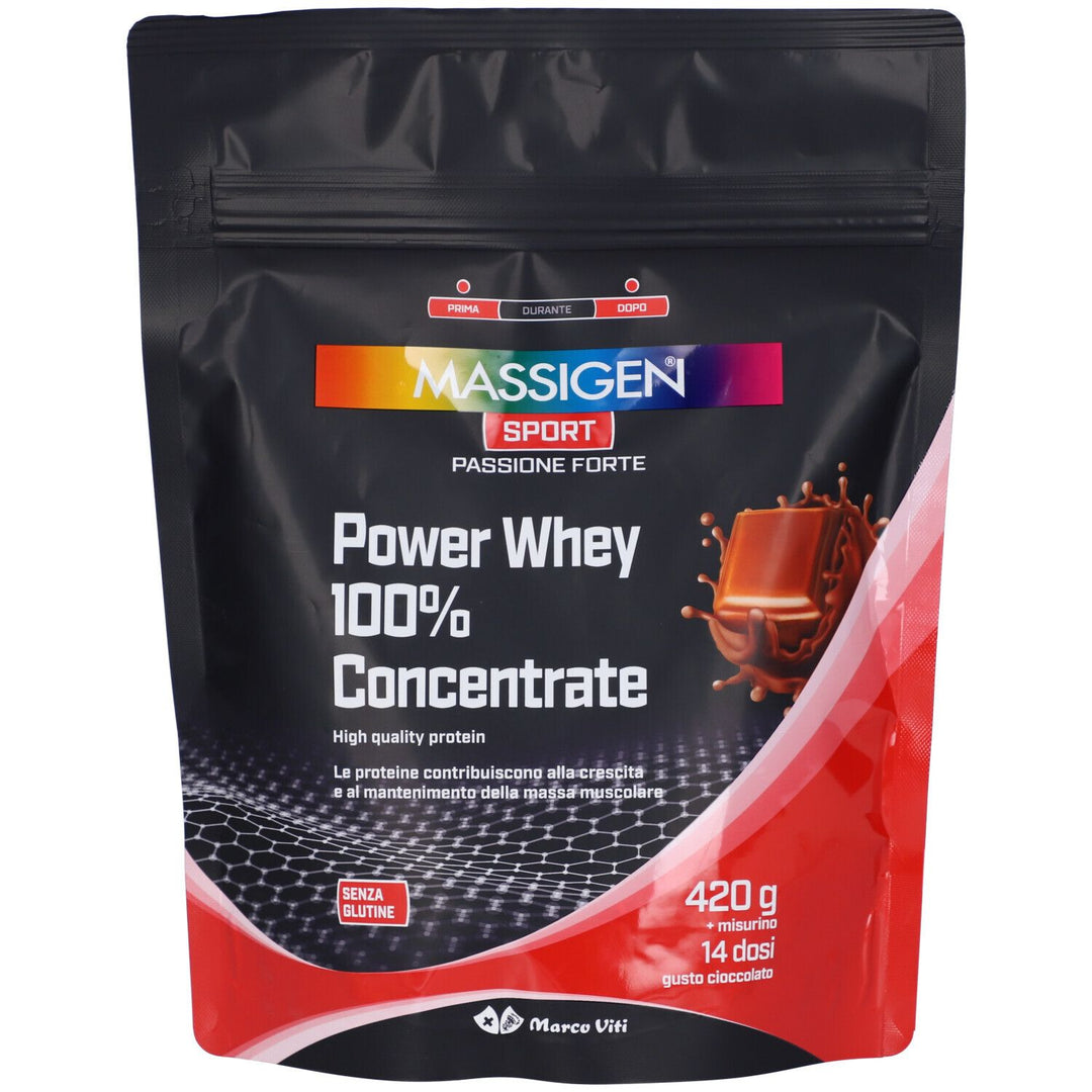Massigen Sport Power Whey Cioccolato 420 g