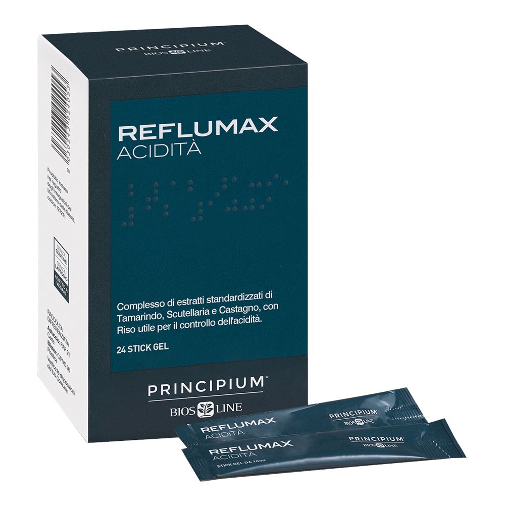 Bios Line Principium Reflumax Acidità 24 Stick Gel