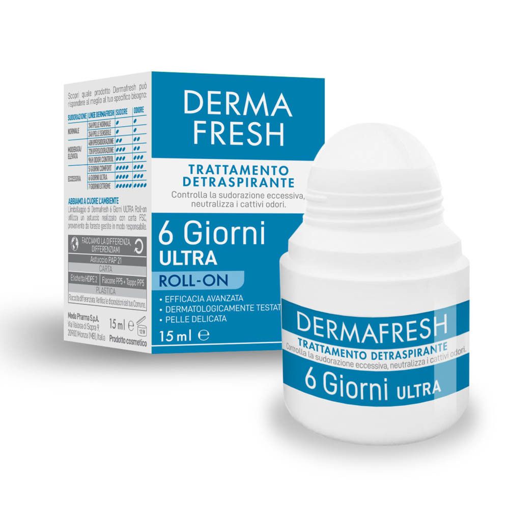 Dermafresh 6 Giorni Roll-on 15 ml