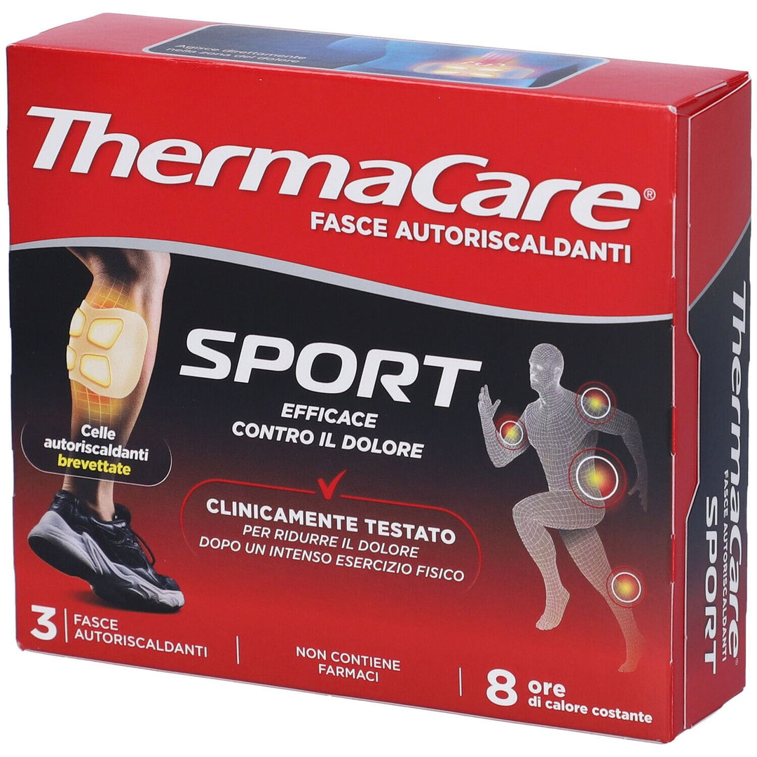 Thermacare Sport 8 ore 3 Pezzi