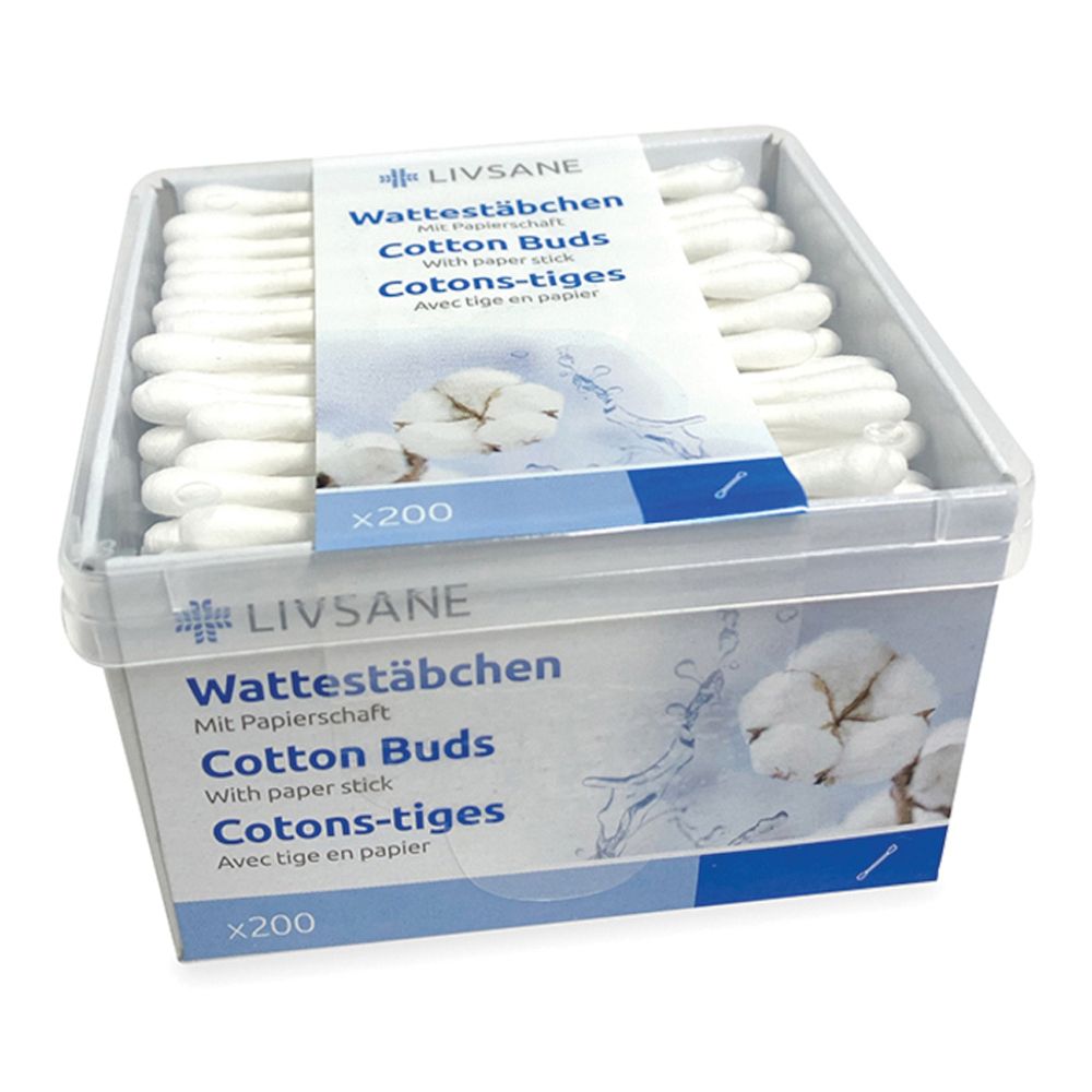 Cotton Buds Livsane 200 Pezzi