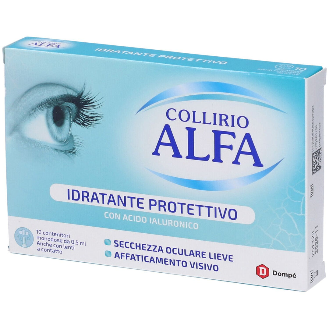 Collirio Alfa Idratante 10 Flaconcini Monodose