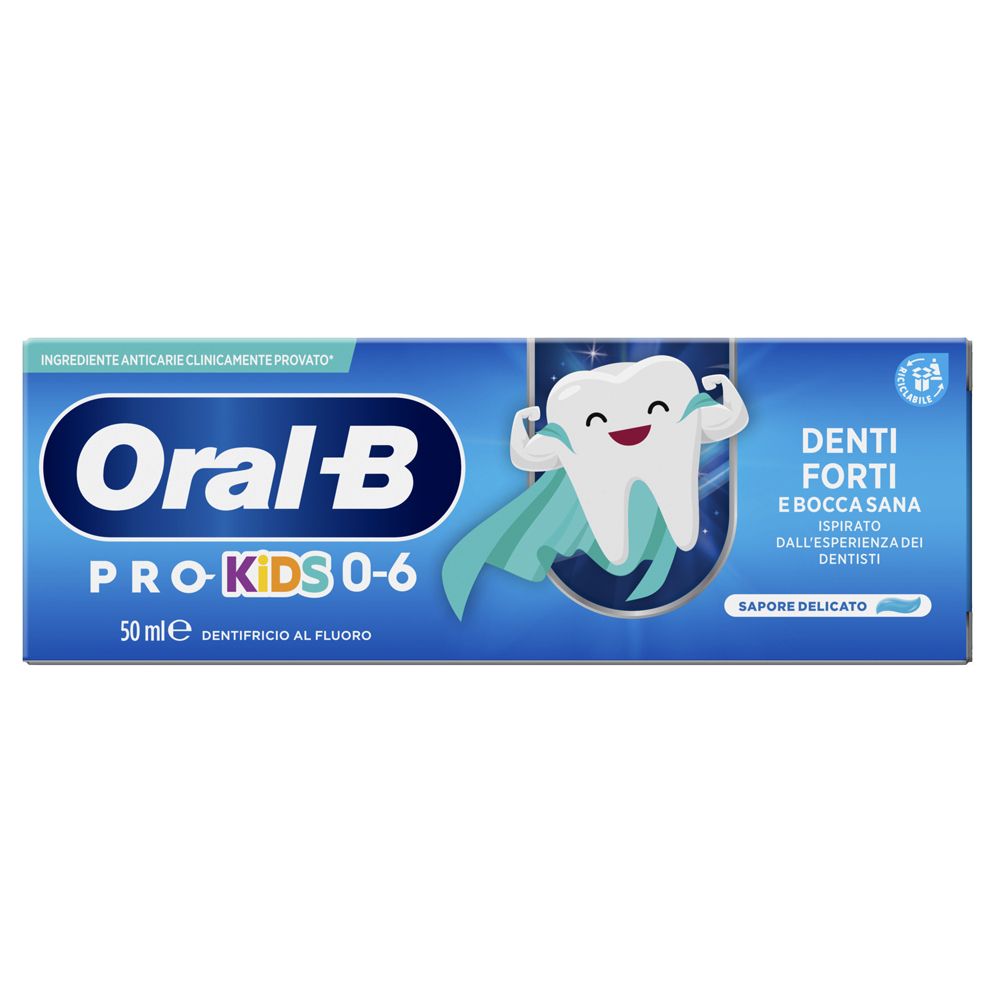 Oral-B Dentifricio Kids 0-6 anni 50 ml