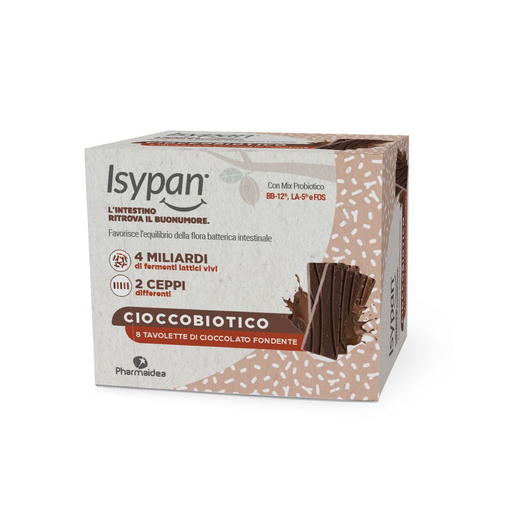 Isypan Ciocobiotico Fondente 8 Pezzi