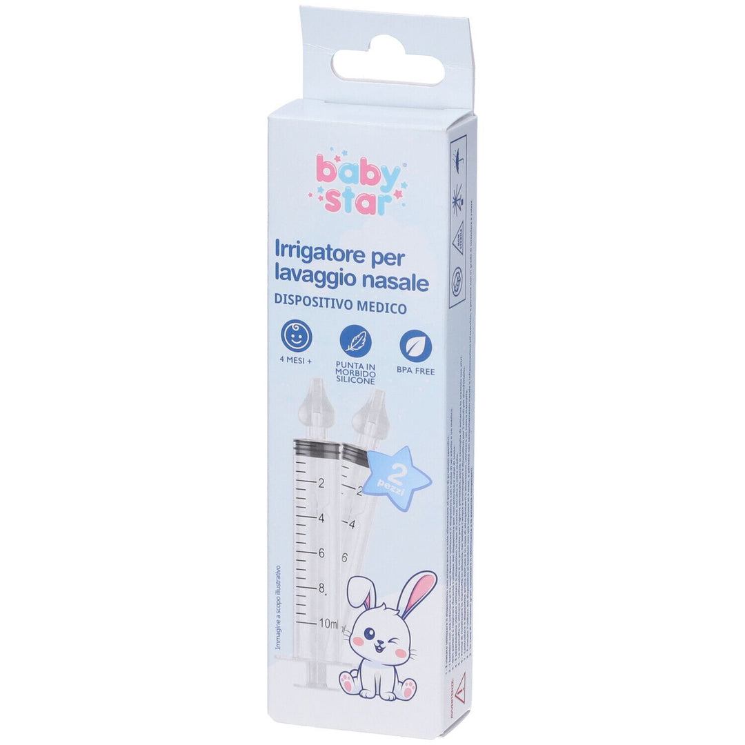 Babystar irrigatore nasale 2 Pezzi