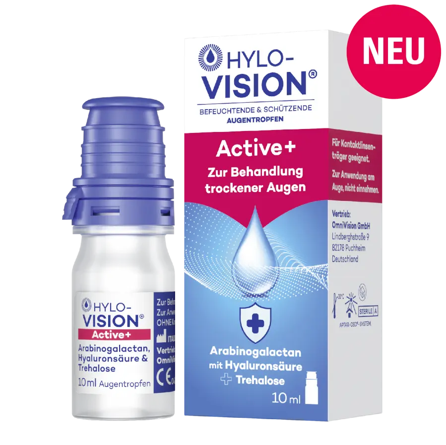 Hylo-Vision Active+ Gocce Oculari 10 ml