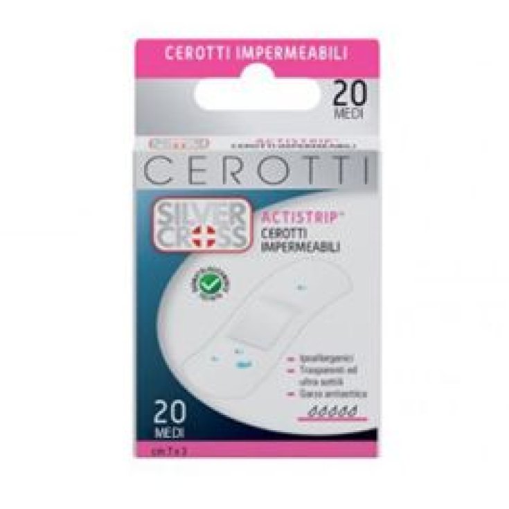 Silvercross Actistrip Cerotto Trasparente Grande 20 Pz