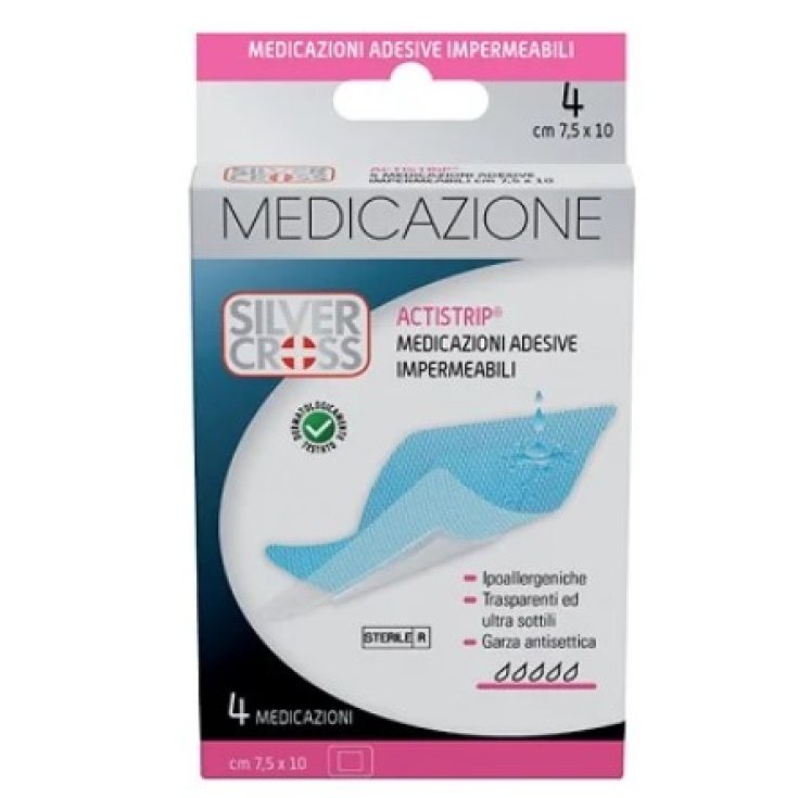 Silvercross Actistrip Cerotti 7,5x10 cm
