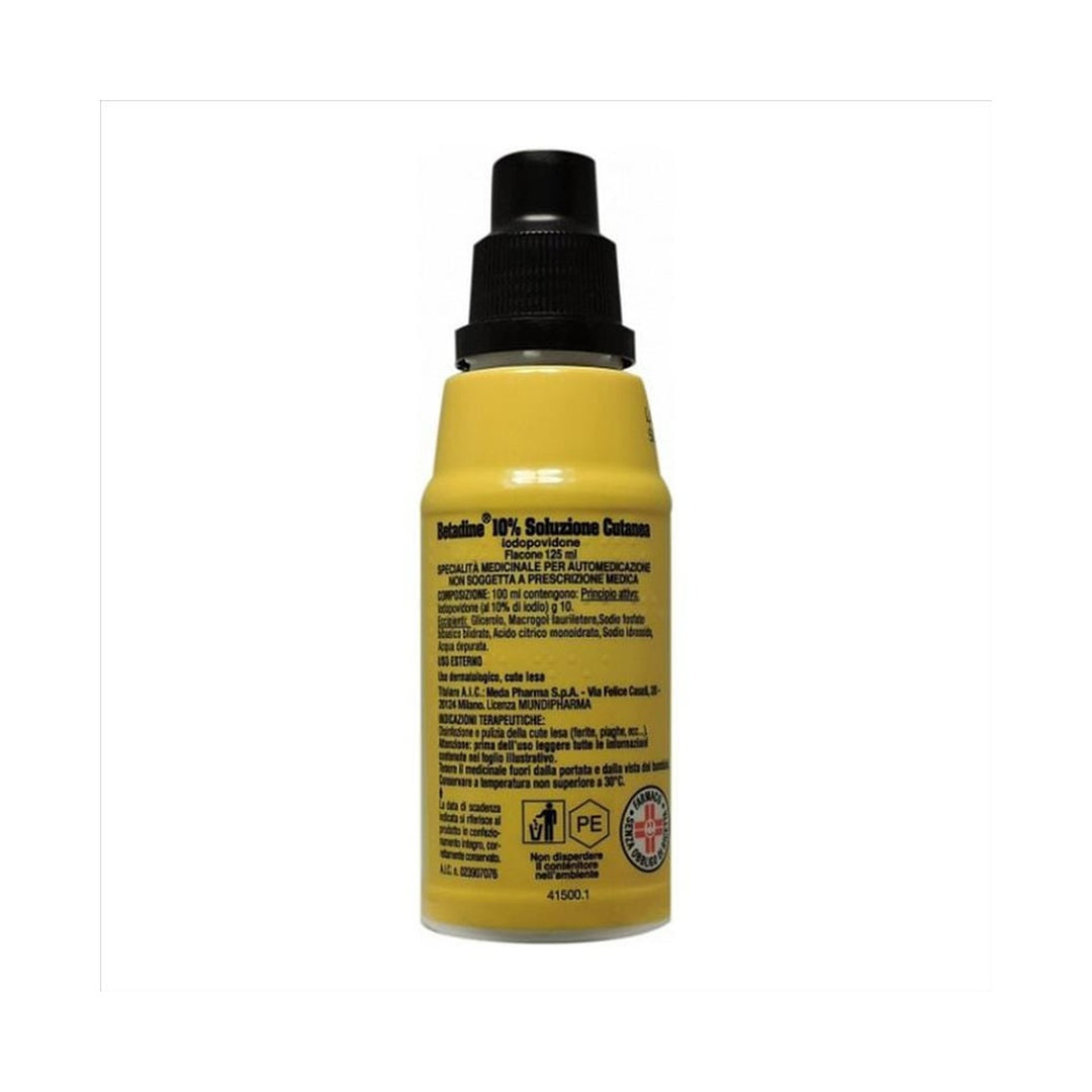 Betadine 10% Soluzione Cutanea 125 ml