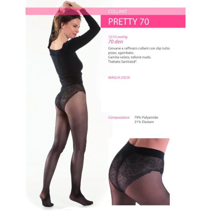 Collant Kamila Pretty 70D Nero