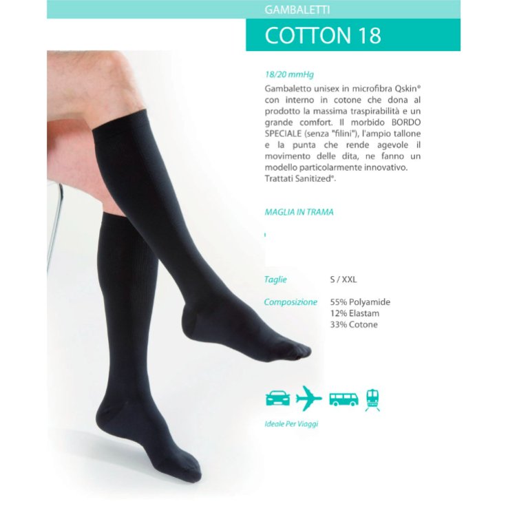 Kamila Gambaletto Cotton 18 Blu XL