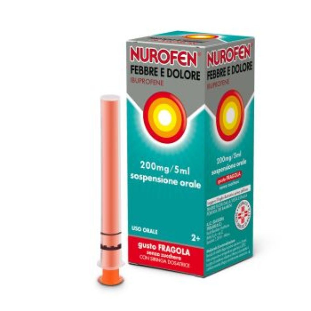 Nurofen Febbre D 200 mg/5 ml Sospensione Orale 100 ml