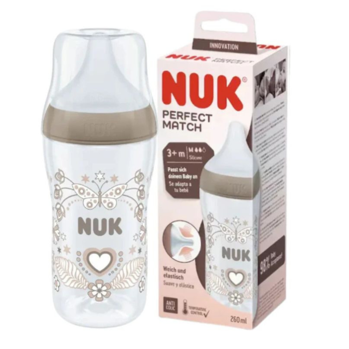 Biberon NUK Perfect Match 260 ml Rainbow