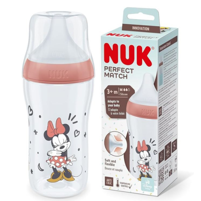 Biberon NUK Perfect Match 260 ml Minnie