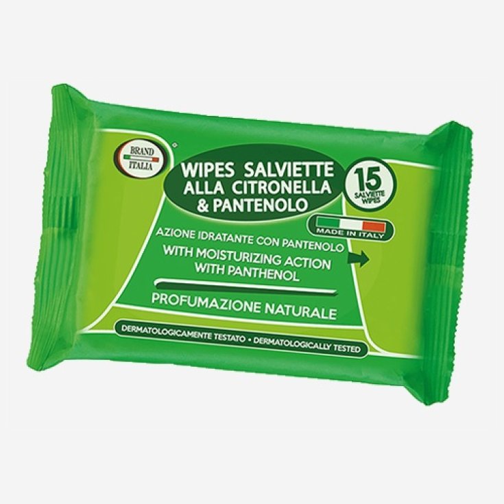 Salviette alla citronella