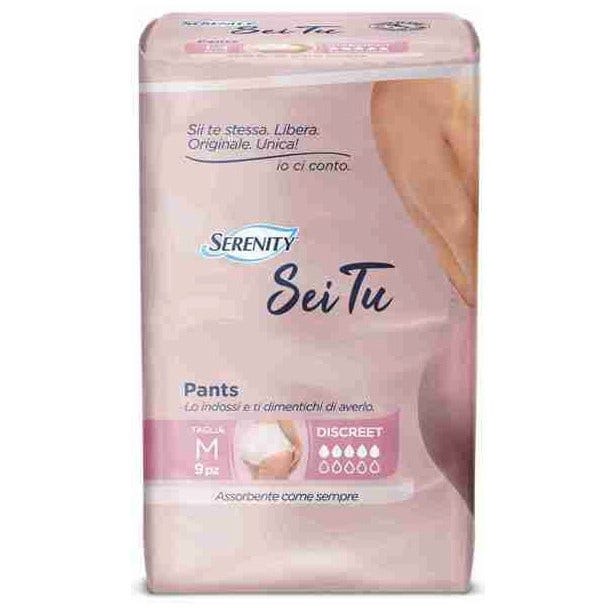 Serenity Pants Seitu Discreet M 9 Pezzi