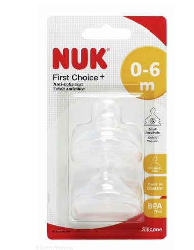 Tettarella NUK First Choice+ Silicone 0-6 Mesi