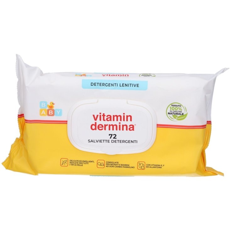 Vitamin D Salviette Detergenti 72 Pezzi